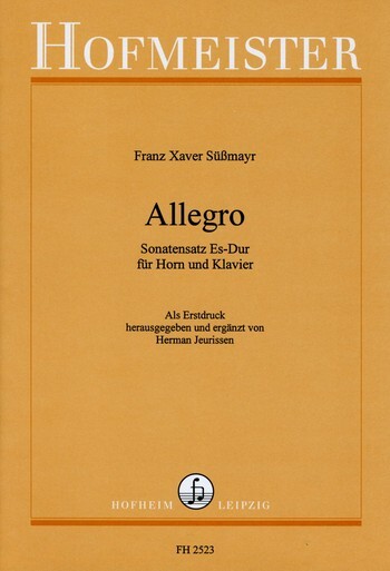 Allegro  für Horn in Es und Klavier