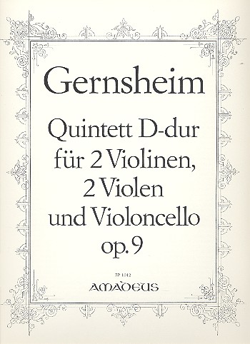 Quintett D-Dur op.9