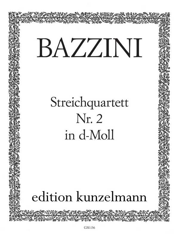 Streichquartett d-Moll Nr.2 op.75