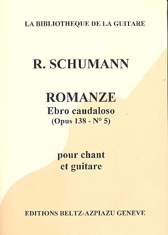 Romanze op.138,5 pour chant et