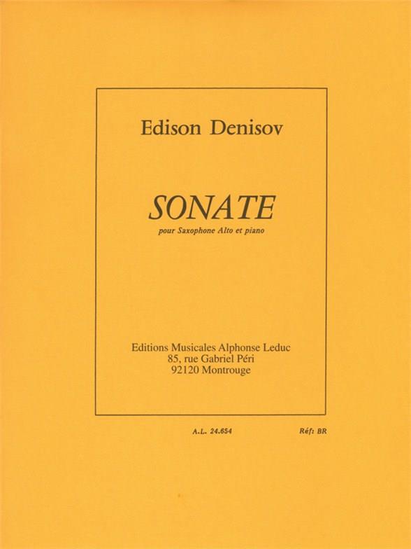 Sonate pour saxophone alto et