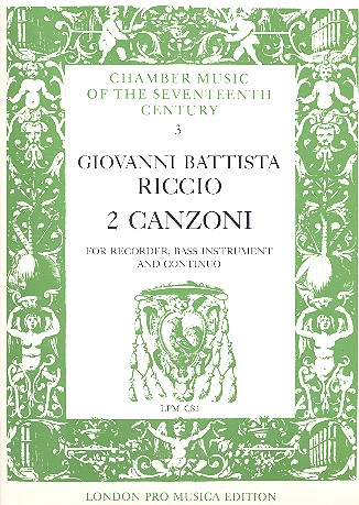 2 CANZONAS FUER C-BLOCKFLOETE,