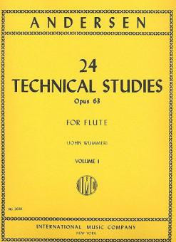 24 technical Studies op.63