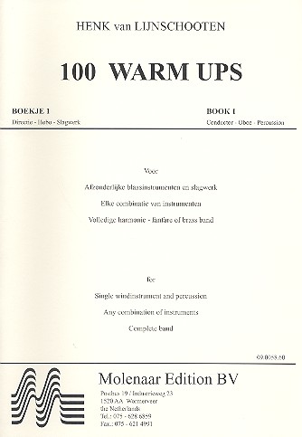 100 WARM UPS VOL.1 CONDUCTOR