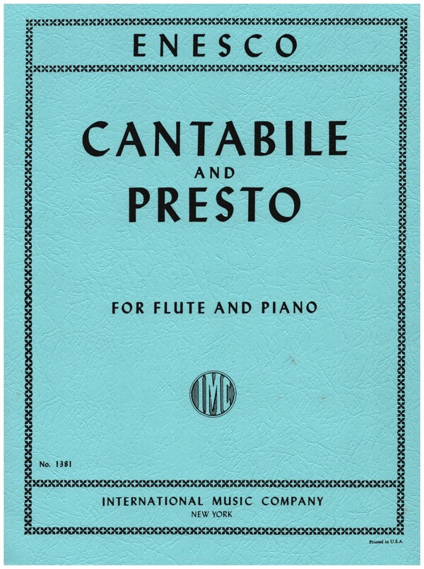 Cantabile and Presto