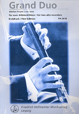 Grand Duo für 2 Altblockflöten