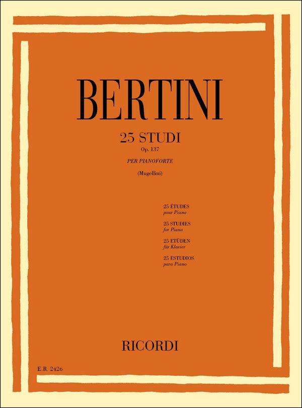 25 Studi op.137