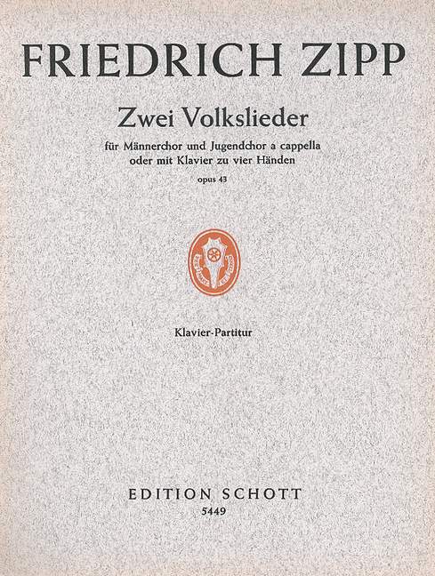 Zwei Volkslieder op. 43