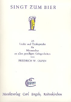 Singt zum Bier 25 Lieder und