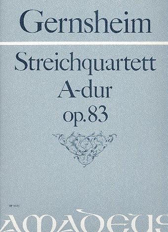 Streichquartett A-Dur op.83