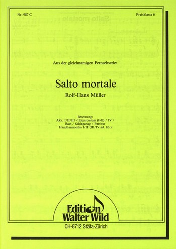 Salto mortale für Akkordeon