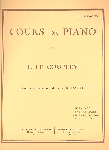 Cours de piano vol.3 le progres
