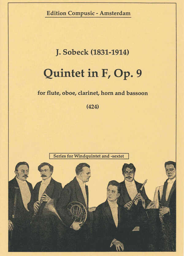 Quintet F major op.9 for flute,