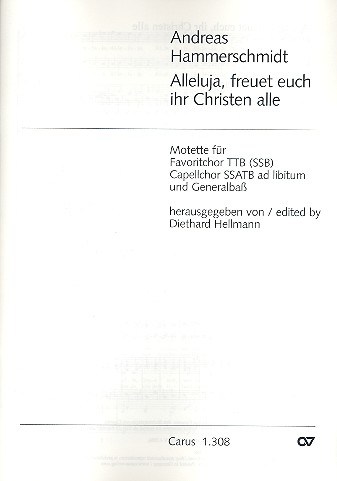 Alleluja freuet euch ihr Christen alle