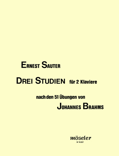 3 Studien - nach den 51 Übungen von Johannes Brahms