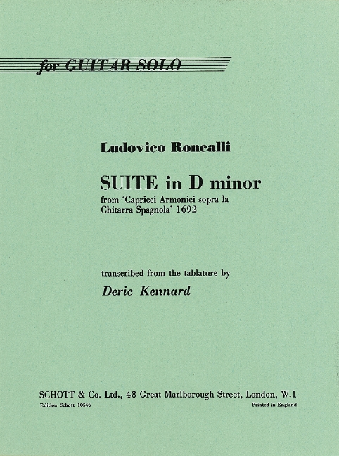 Suite d minor