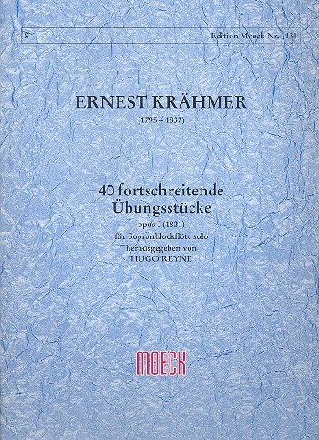 40 fortschreitende Übungsstücke op.1