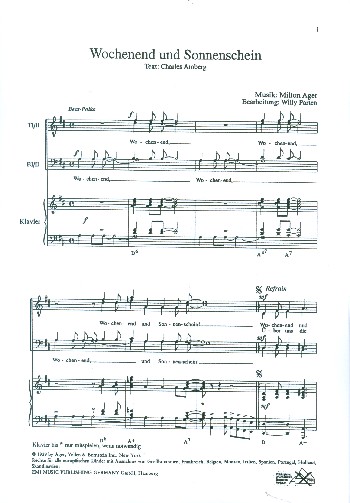 Wochenend und Sonnenschein