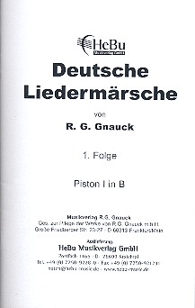 Deutsche Liedermärsche Band 1