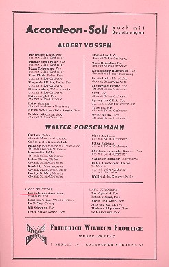 Das lachende Accordeon