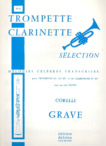 Grave pour trompette ou clarinette