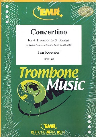 CONCERTINO OP.115 PER 4 TROMBONI ED