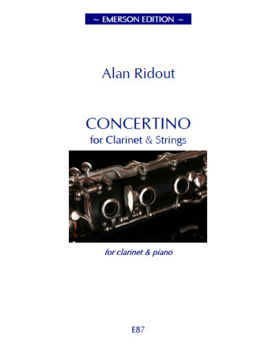 Concertino for clarinet and strings