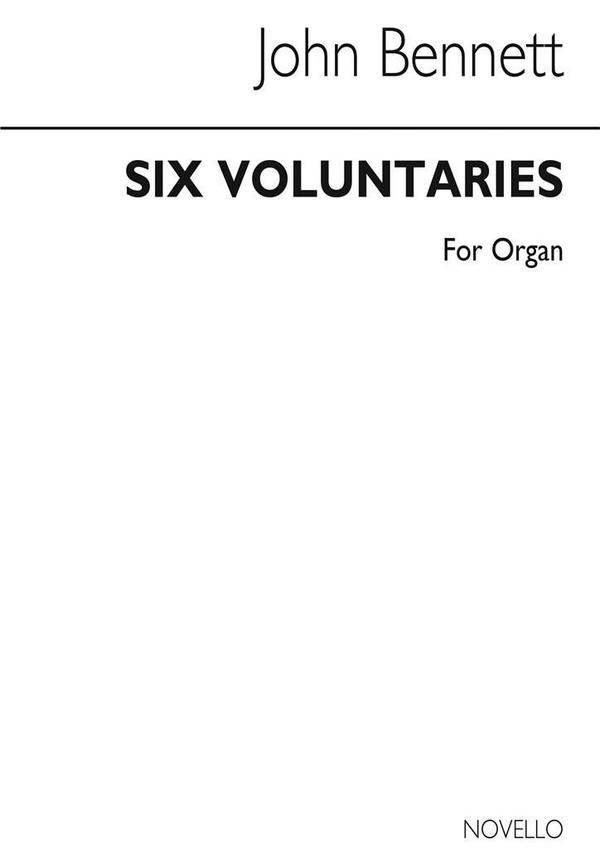 6 VOLUNTARIES FOR ORGAN