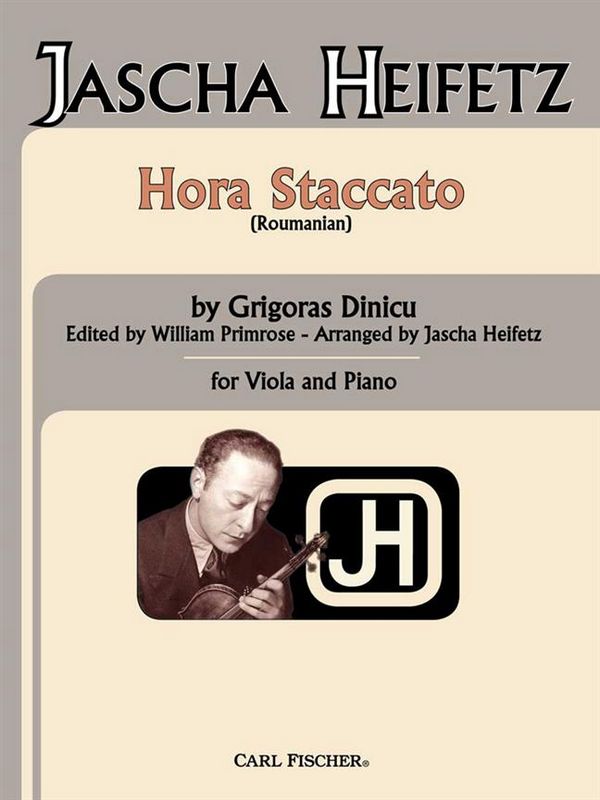 Hora staccato for viola and piano