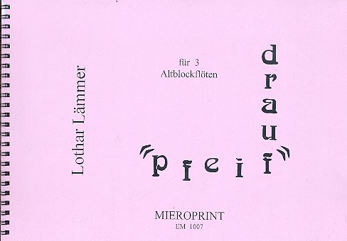 Pfeif drauf für 3 Altblockflöten