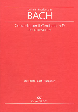 Konzert D-Dur FK41 für Cembalo und Streicher