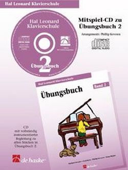 Klavierschule Band 2 - Übungsbuch CD