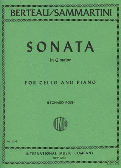 Sonata G major