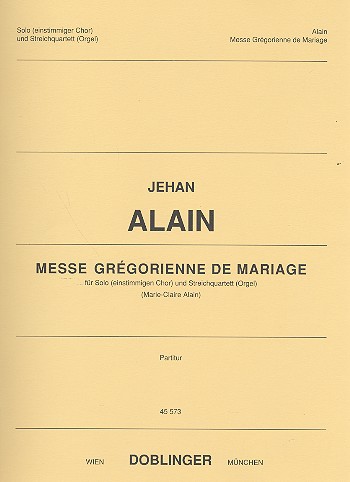 Messe Gregorienne de Mariage für