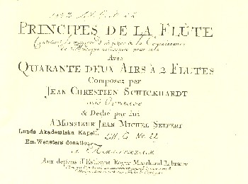 Principes de la flûte (2 Bände)