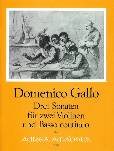 3 Sonaten für 2 Violinen und Bc