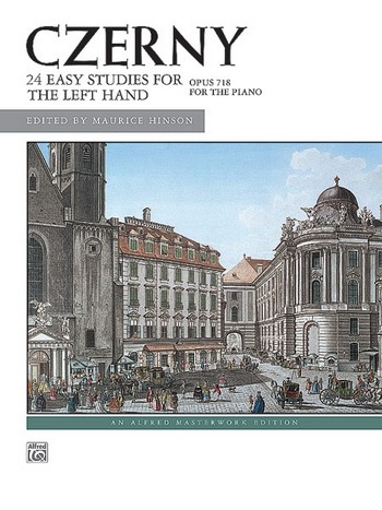 24 EASY STUDIES OP.718 FOR THE LEFT HAND