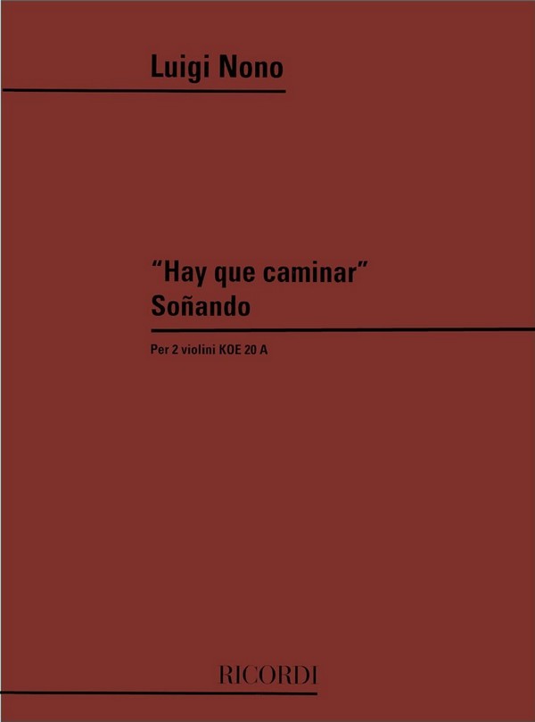 Hay que caminar