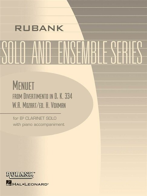 Menuet from Divertimento in D KV334