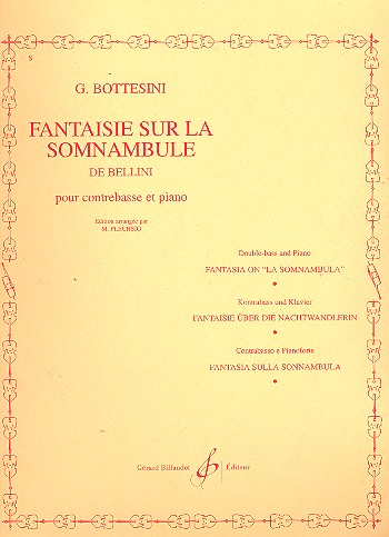 Fantaisie sur la somnambule de Bellini