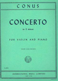 Concerto e minor