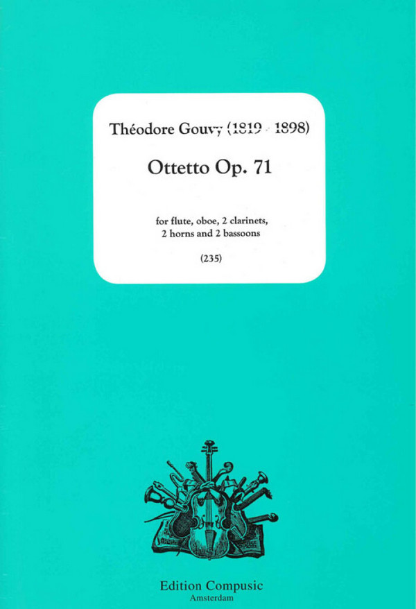 Ottetto op.71 for flute, oboe, 2 clarinets,