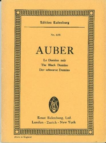 Ouvertüre zur Oper 'Der schwarze Domino'