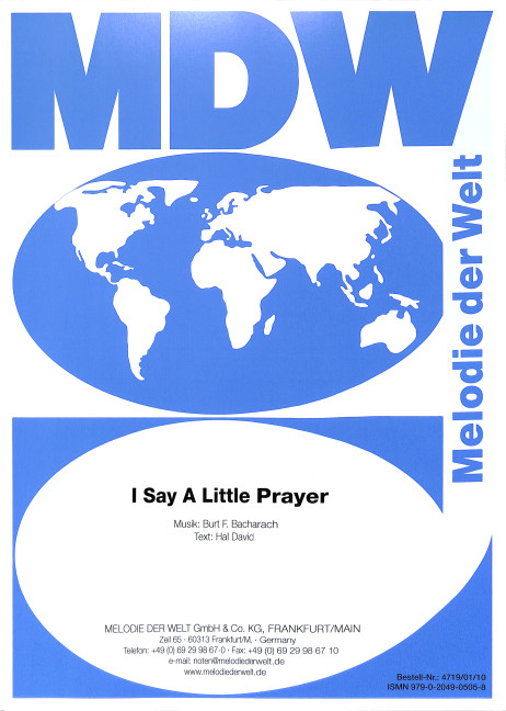 I say a little Prayer: Einzelausgabe