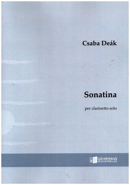 Sonatina per clarinetto solo