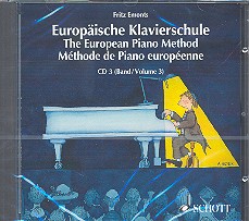 Europäische Klavierschule Band 3 CD