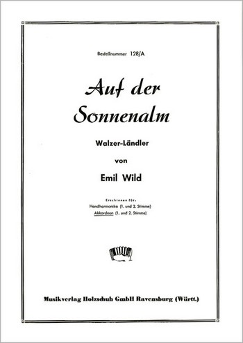 AUF DER SONNENALM WALZER-LAENDLER