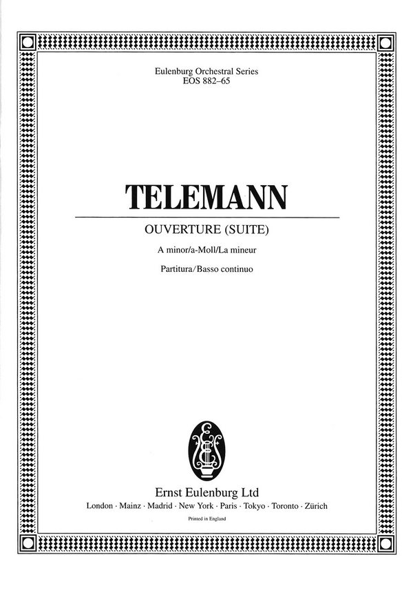 Ouvertüre a-moll