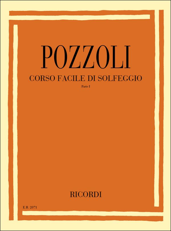 Corso facile di solfeggio vol.1