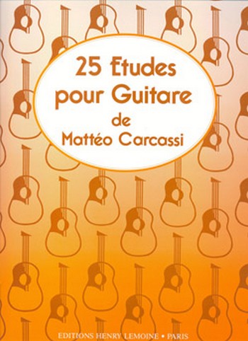 25 études op.60 pour guitare